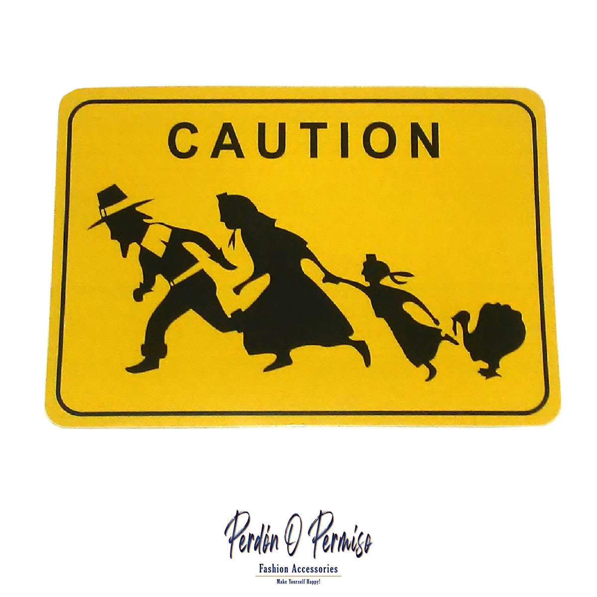 Caution Illegal Immigrant Crossing Sticker | Chicano Political Humor | Chicano Fashion | Stickers and Decals