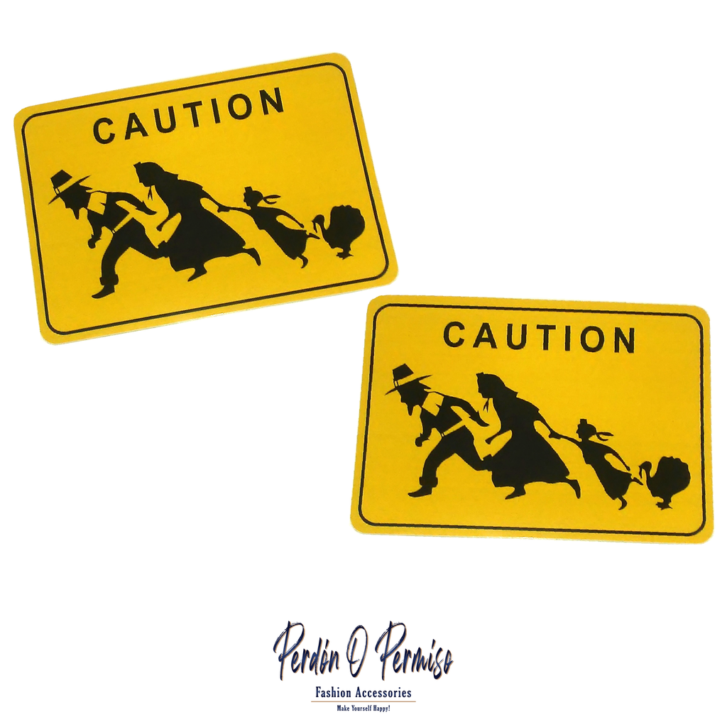 Caution Illegal Immigrant Crossing Sticker | Chicano Political Humor | Chicano Fashion | Stickers and Decals